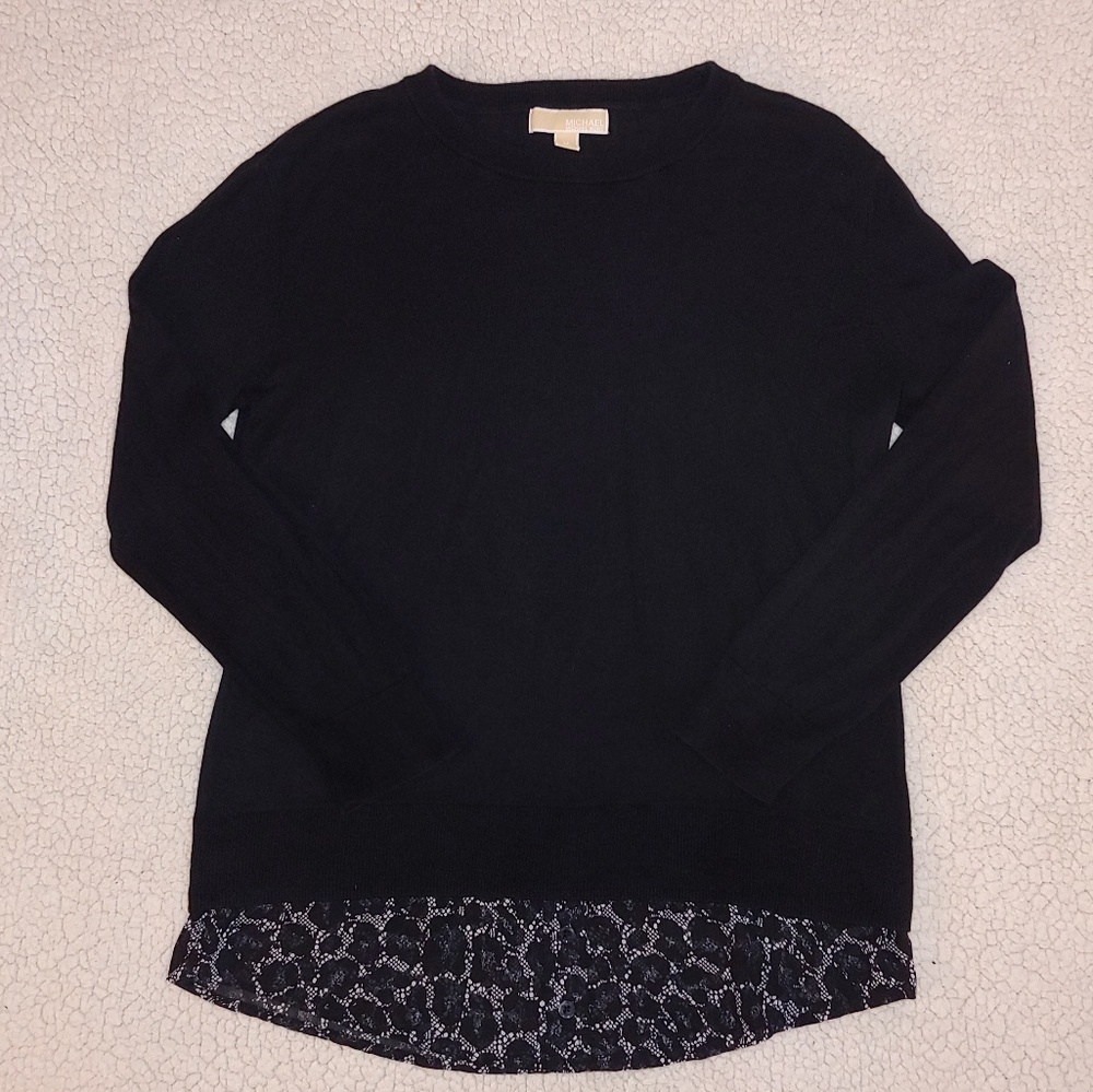 Michael Kors - Light Sweater Faux Layer Blouse